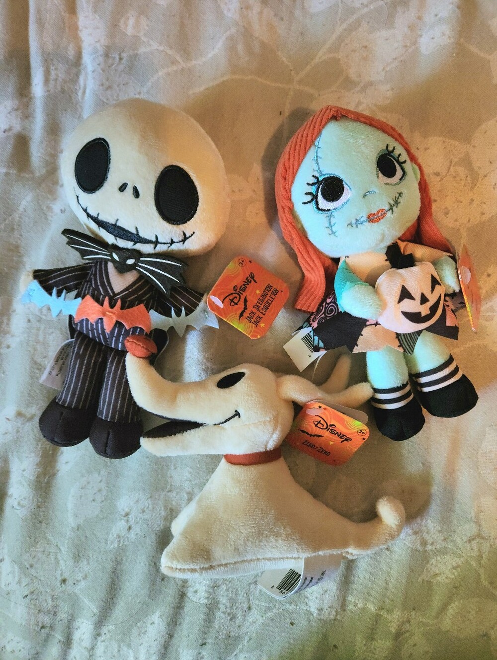 👻*BNWT*Set Of 3 Nightmare Before Christmas Plushies